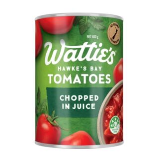 Wattie's Tomatoes Chopped In Juice 400g