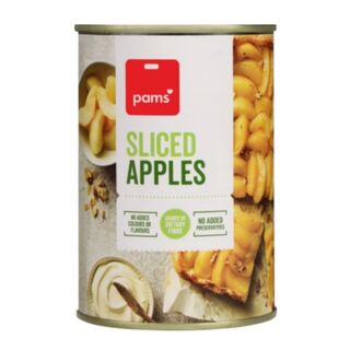 Pams Sliced Apples 380g