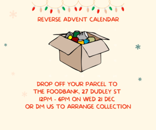 Reverse Advent Calendar - Parcel Drop Off 