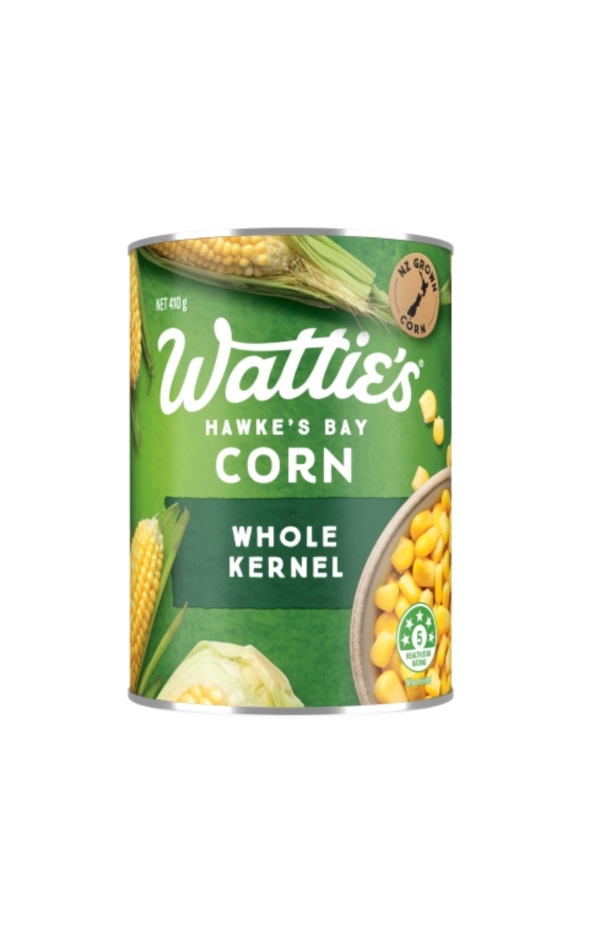 Wattie's Corn Whole Kernel 410g