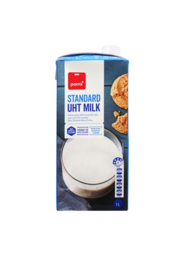 Pams Standard UHT Milk 1l