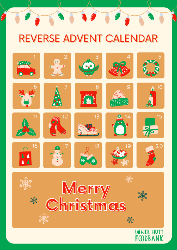 Reverse Advent Calendar 