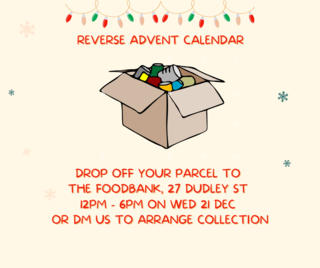 Reverse Advent Calendar - Parcel Drop Off